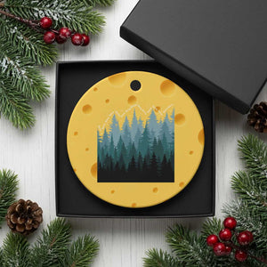 Hoa Hoa Hoa Ceramic Ornament Twilight Lover Pine Forest Cozy TS14 1pc Yellow Cheese Print Your Wear