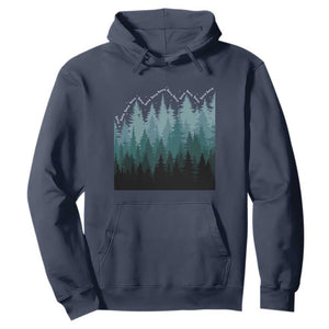 Hoa Hoa Hoa Hoodie Twilight Lover Pine Forest Cozy TS14 Navy Print Your Wear