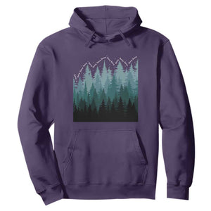 Hoa Hoa Hoa Hoodie Twilight Lover Pine Forest Cozy TS14 Purple Print Your Wear