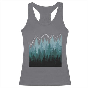 Hoa Hoa Hoa Racerback Tank Top Twilight Lover Pine Forest Cozy TS14 Charcoal Print Your Wear