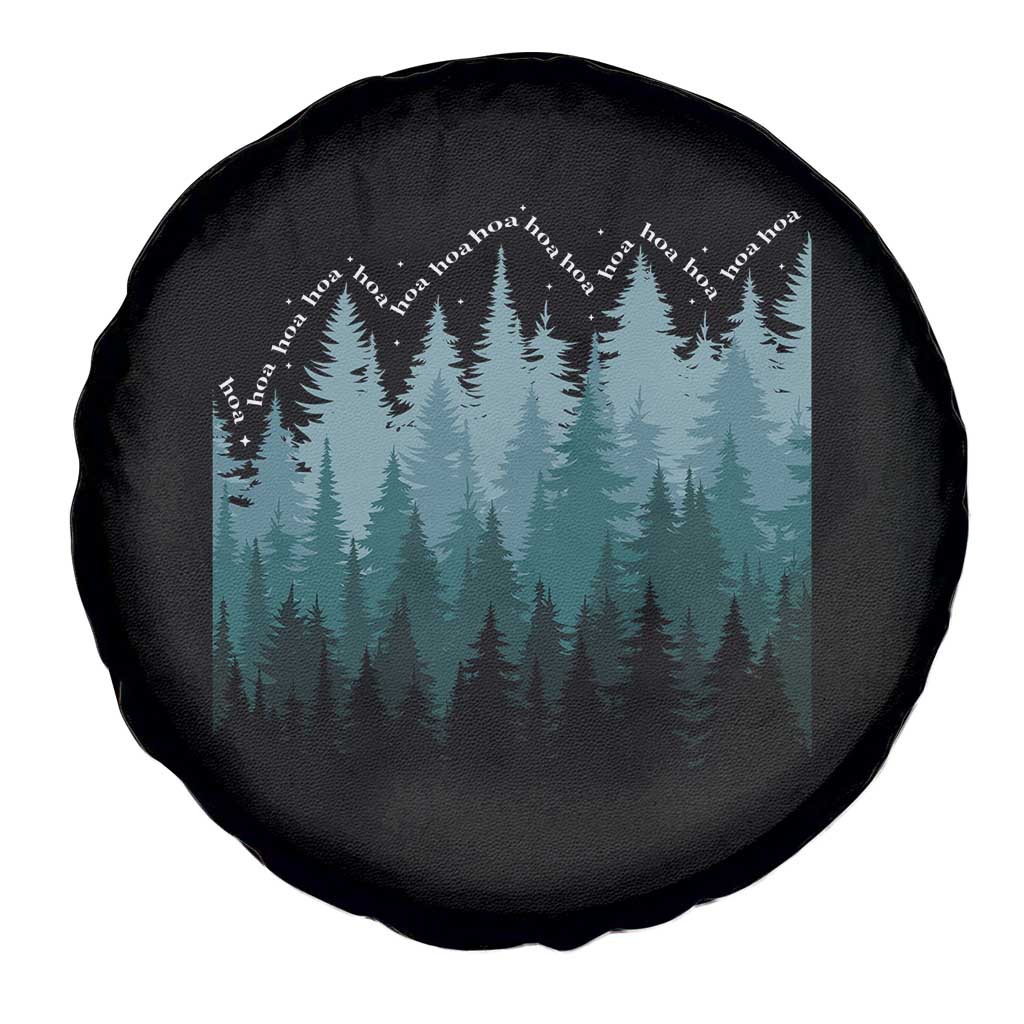 Hoa Hoa Hoa Spare Tire Cover Twilight Lover Pine Forest Cozy TS14 Print Your Wear