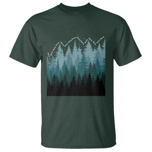 Hoa Hoa Hoa T Shirt Twilight Lover Pine Forest Cozy TS14 Dark Forest Green Print Your Wear