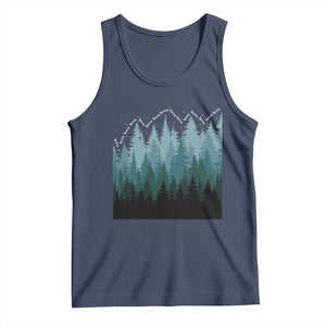 Hoa Hoa Hoa Tank Top Twilight Lover Pine Forest Cozy TS14 Navy Print Your Wear