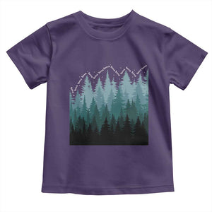 Hoa Hoa Hoa Toddler T Shirt Twilight Lover Pine Forest Cozy TS14 Purple Print Your Wear