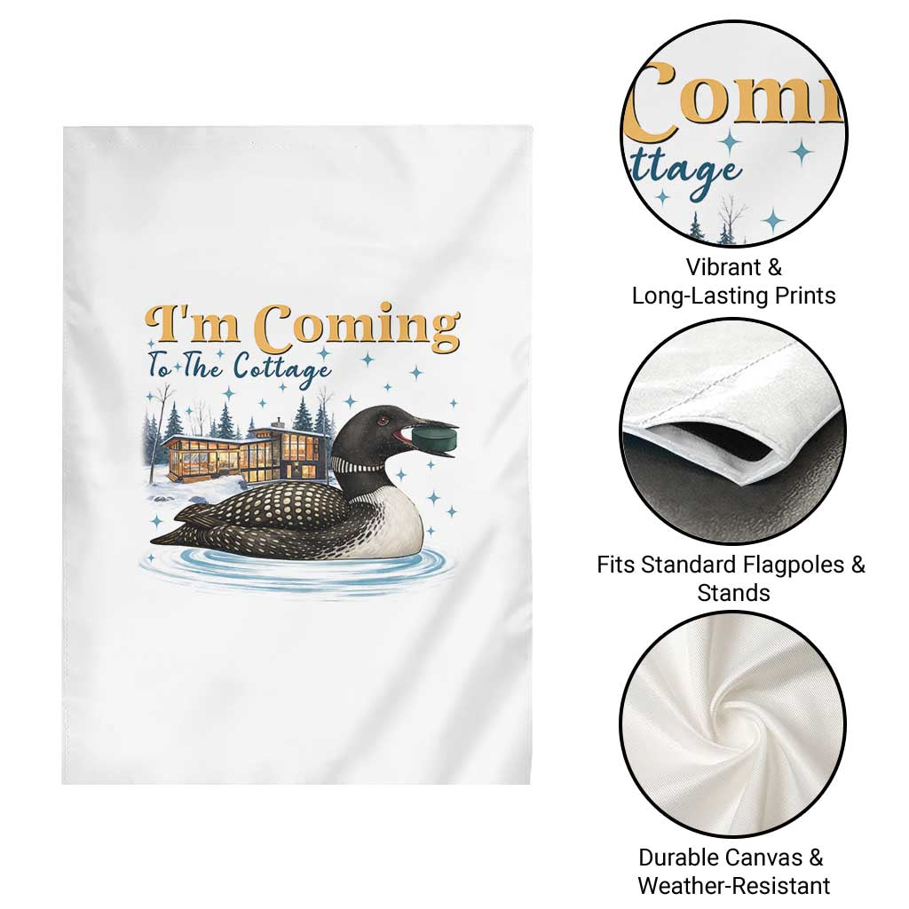 I Am Coming To The Cottage Garden Flag Stupid Canadian Wolf Bird TS14 Print Your Wear