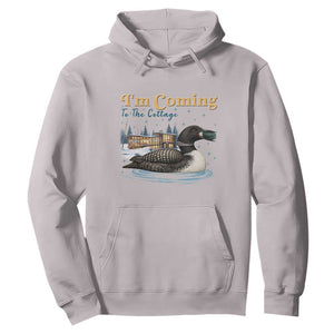 I Am Coming To The Cottage Hoodie Stupid Canadian Wolf Bird TS14 Ice Gray Print Your Wear