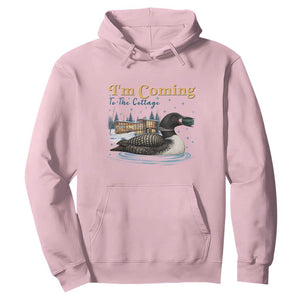 I Am Coming To The Cottage Hoodie Stupid Canadian Wolf Bird TS14 Light Pink Print Your Wear