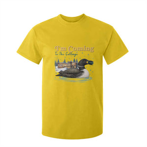 I Am Coming To The Cottage T Shirt For Kid Stupid Canadian Wolf Bird TS14 Daisy Print Your Wear