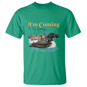I Am Coming To The Cottage T Shirt Stupid Canadian Wolf Bird TS14 Irish Green Print Your Wear