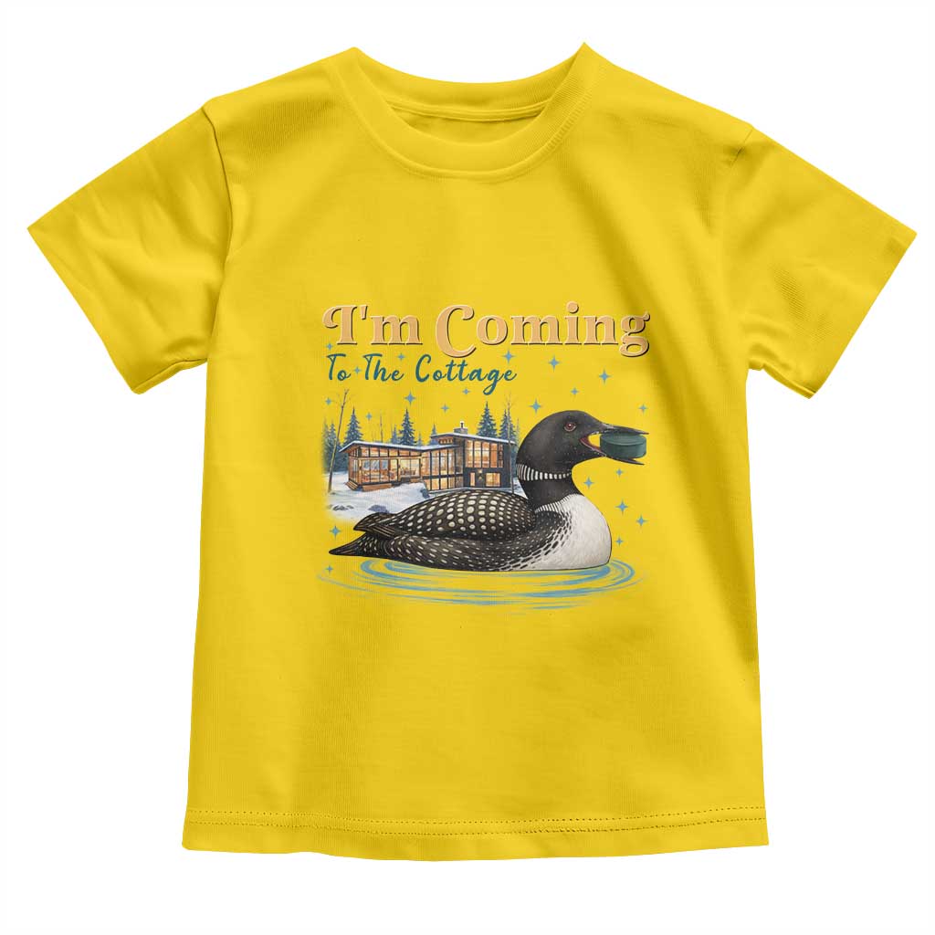 I Am Coming To The Cottage Toddler T Shirt Stupid Canadian Wolf Bird TS14 Daisy Print Your Wear