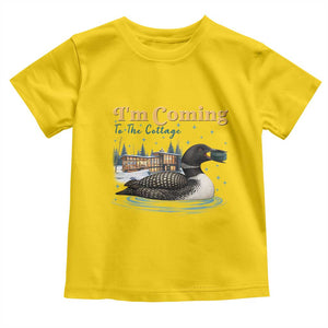 I Am Coming To The Cottage Toddler T Shirt Stupid Canadian Wolf Bird TS14 Daisy Print Your Wear