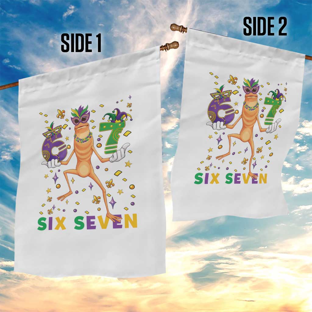 67 Mardi Gras Garden Flag Marcus The Worm Carnival Trendy Meme TS14 Print Your Wear