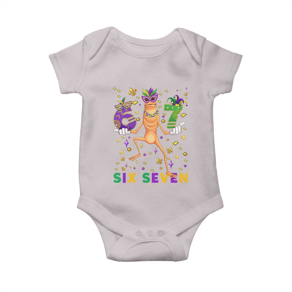 67 Mardi Gras Baby Onesie Marcus The Worm Carnival Trendy Meme TS14 Ice Gray Print Your Wear