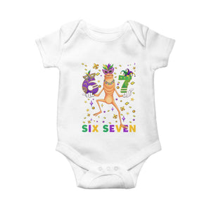 67 Mardi Gras Baby Onesie Marcus The Worm Carnival Trendy Meme TS14 White Print Your Wear