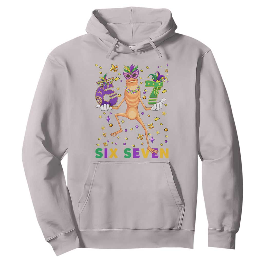67 Mardi Gras Hoodie Marcus The Worm Carnival Trendy Meme TS14 Ice Gray Print Your Wear