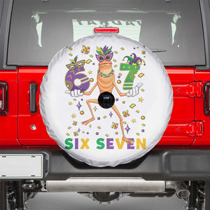 67 Mardi Gras Spare Tire Cover Marcus The Worm Carnival Trendy Meme TS14 White Print Your Wear