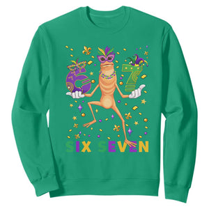 67 Mardi Gras Sweatshirt Marcus The Worm Carnival Trendy Meme TS14 Irish Green Print Your Wear