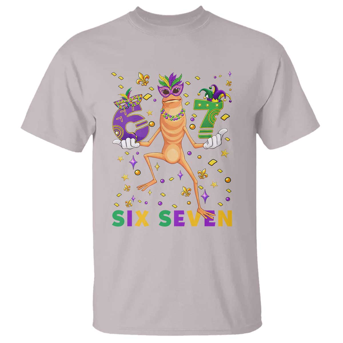 67 Mardi Gras T Shirt Marcus The Worm Carnival Trendy Meme TS14 Ice Gray Print Your Wear