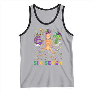 67 Mardi Gras Tank Top Marcus The Worm Carnival Trendy Meme TS14 Athletic Heather Black Print Your Wear