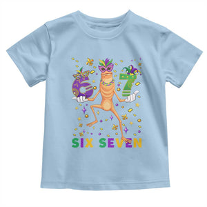 67 Mardi Gras Toddler T Shirt Marcus The Worm Carnival Trendy Meme TS14 Light Blue Print Your Wear