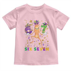 67 Mardi Gras Toddler T Shirt Marcus The Worm Carnival Trendy Meme TS14 Light Pink Print Your Wear