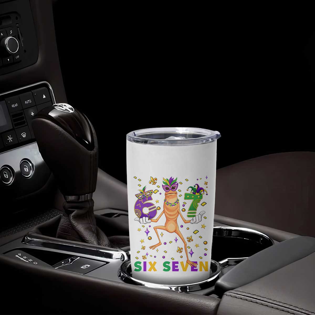 67 Mardi Gras Tumbler Cup Marcus The Worm Carnival Trendy Meme TS14 Print Your Wear