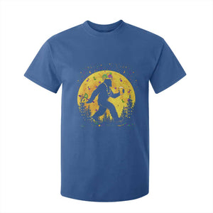 Mardi Gras Bigfoot T Shirt For Kid Funny Sasquatch Carnival Trendy Meme TS14 Royal Blue Print Your Wear