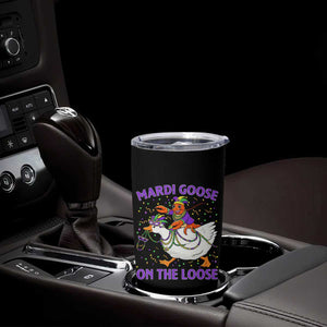 Funny Mardi Gras Tumbler Cup Goose Crawfish Carnival Trendy Meme TS14 Print Your Wear