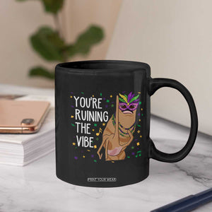 Funny Mardi Gras Coffee Mug Marcus The Worm Carnival Trendy Meme TS14 Print Your Wear