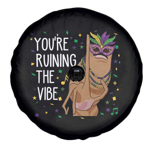 Funny Mardi Gras Spare Tire Cover Marcus The Worm Carnival Trendy Meme TS14 Print Your Wear