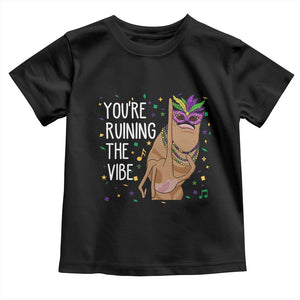 Funny Mardi Gras Toddler T Shirt Marcus The Worm Carnival Trendy Meme TS14 Black Print Your Wear