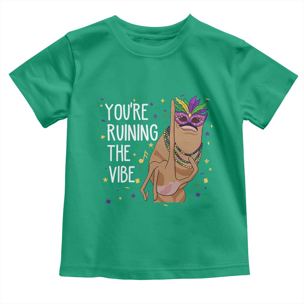 Funny Mardi Gras Toddler T Shirt Marcus The Worm Carnival Trendy Meme TS14 Irish Green Print Your Wear