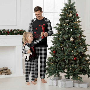 Doomsday Clock Armageddon Plaid Pajama Set Almost Midnight Always Scrolling TS14 White Plaid Print Your Wear