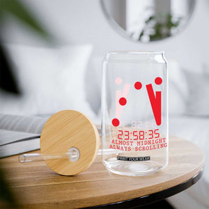 Doomsday Clock Armageddon Glass Can Almost Midnight Always Scrolling TS14 Print Your Wear