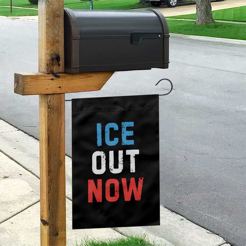 Ice Out Garden Flag Minneapolis Resist ICE Immigration Rights Protest TS14 Print Your Wear