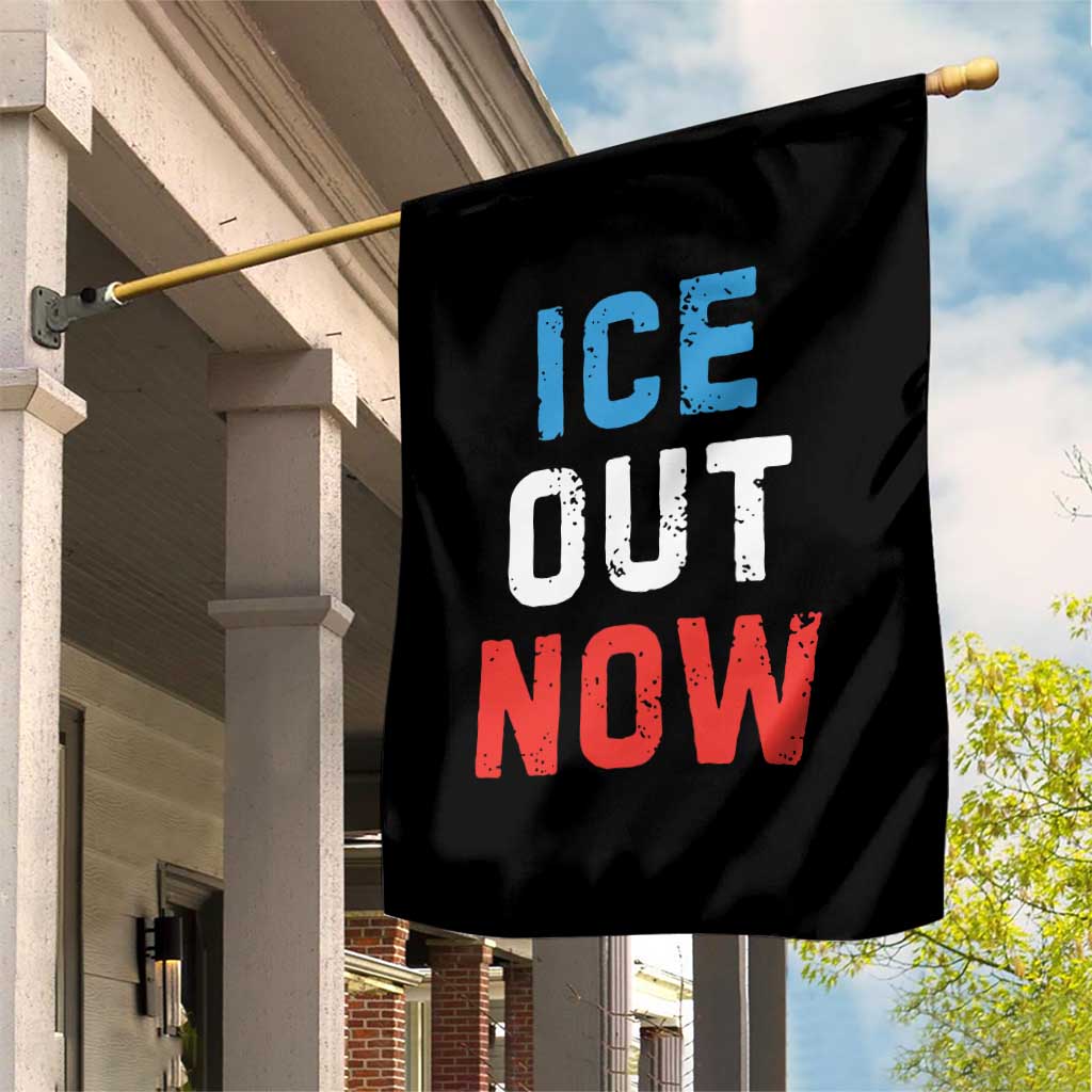 Ice Out Garden Flag Minneapolis Resist ICE Immigration Rights Protest TS14 Print Your Wear