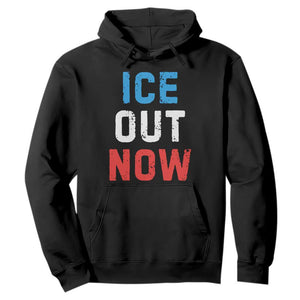 Ice Out Hoodie Minneapolis Resist ICE Immigration Rights Protest TS14 Black Print Your Wear