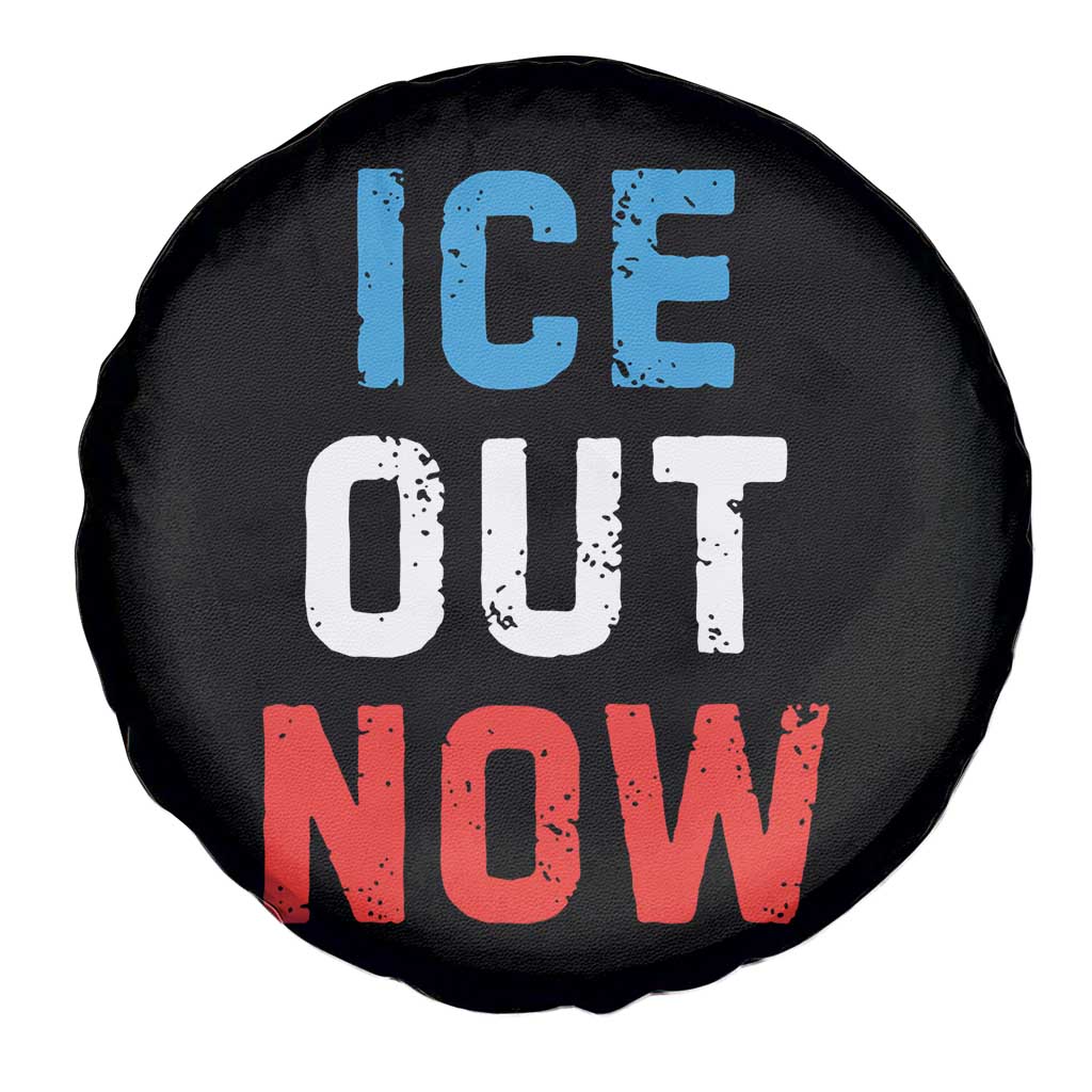 Ice Out Spare Tire Cover Minneapolis Resist ICE Immigration Rights Protest TS14 Print Your Wear