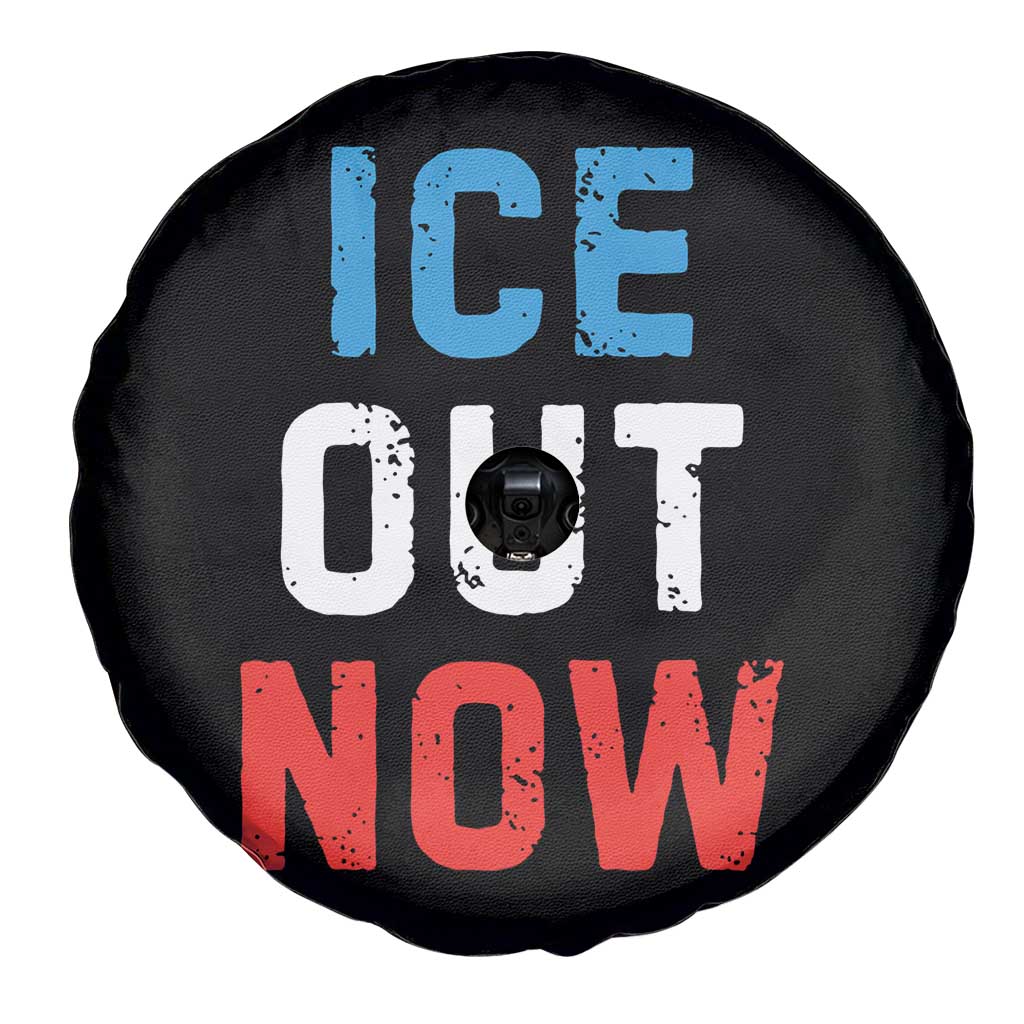 Ice Out Spare Tire Cover Minneapolis Resist ICE Immigration Rights Protest TS14 Print Your Wear