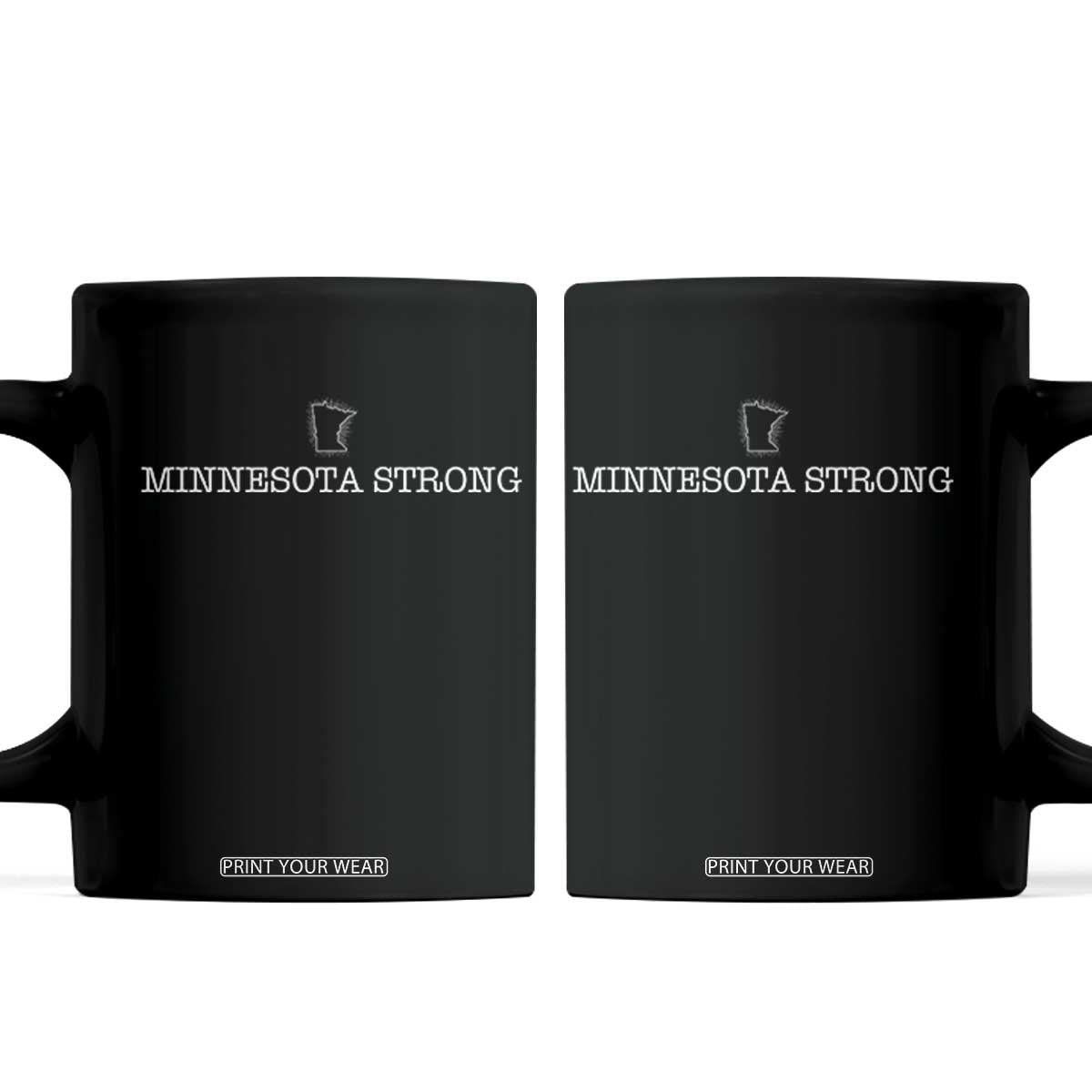 Minnesota Strong Coffee Mug Minneapolis Resist Anti ICE Immigration Protest TS14 Black Print Your Wear