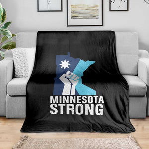 Minnesota Strong Throw Blanket Minneapolis Resist ICE Immigration Human Rights Protest TS14 Print Your Wear