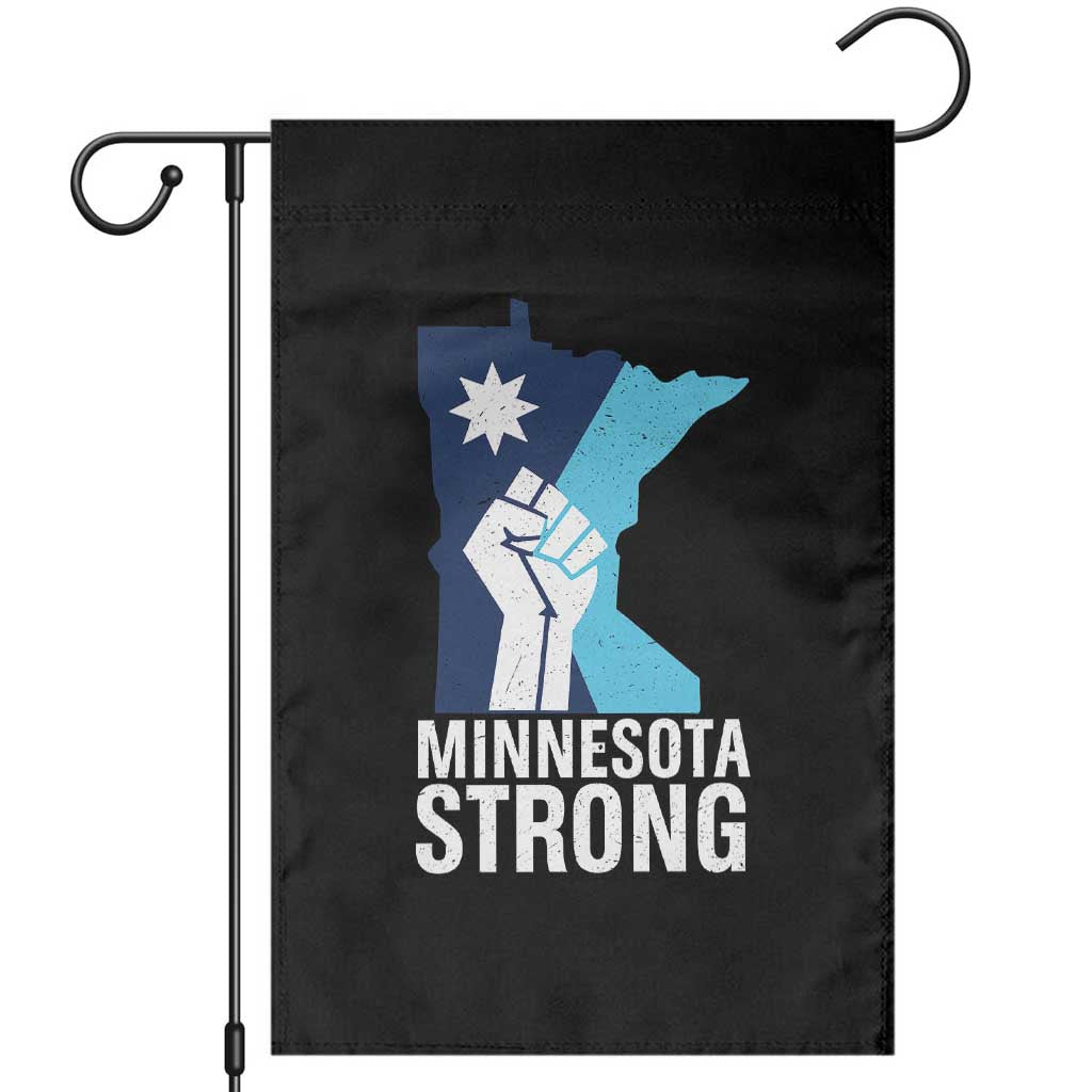 Minnesota Strong Garden Flag Minneapolis Resist ICE Immigration Human Rights Protest TS14 Black Print Your Wear