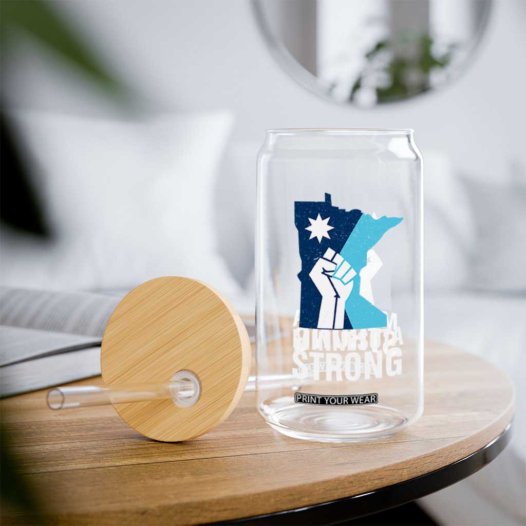 Minnesota Strong Glass Can Minneapolis Resist ICE Immigration Human Rights Protest TS14 Print Your Wear