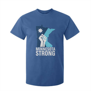 Minnesota Strong T Shirt For Kid Minneapolis Resist ICE Immigration Human Rights Protest TS14 Royal Blue Print Your Wear