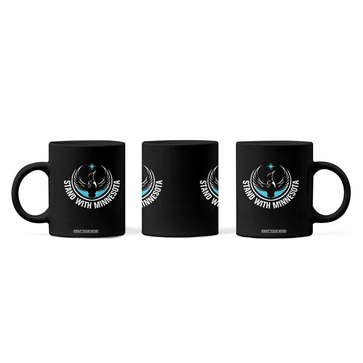 Minnesota Strong Coffee Mug Stand With Minnesota Anti ICE Immigration Rights Protest TS14 Print Your Wear