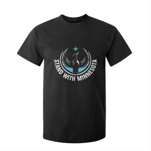 Minnesota Strong T Shirt For Kid Stand With Minnesota Anti ICE Immigration Rights Protest TS14 Black Print Your Wear