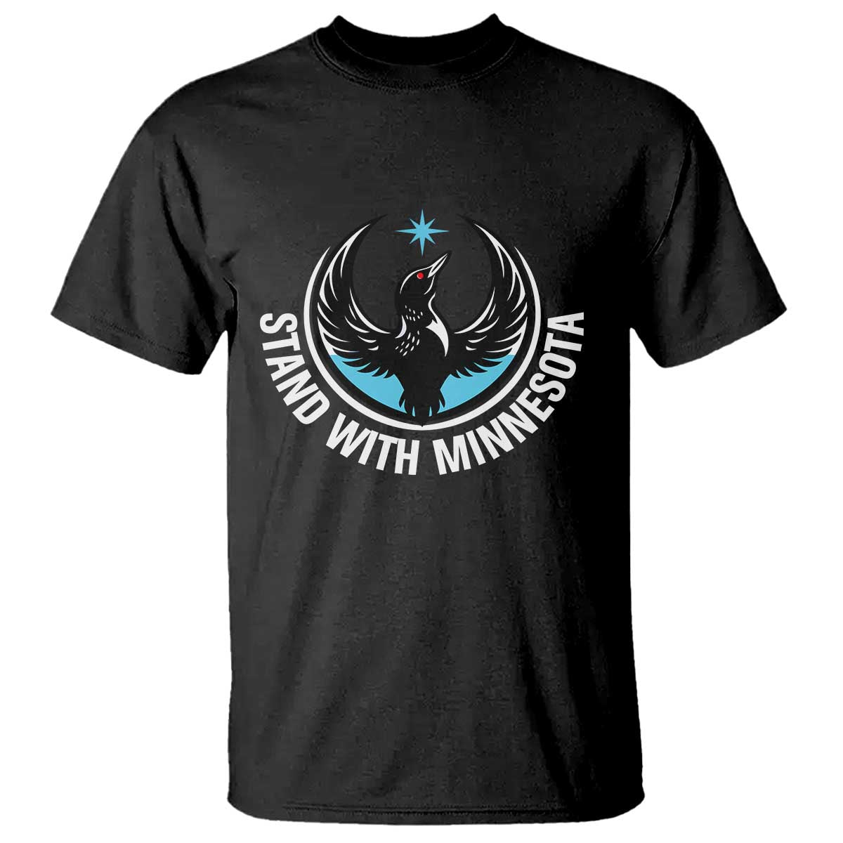 Minnesota Strong T Shirt Stand With Minnesota Anti ICE Immigration Rights Protest TS14 Black Print Your Wear