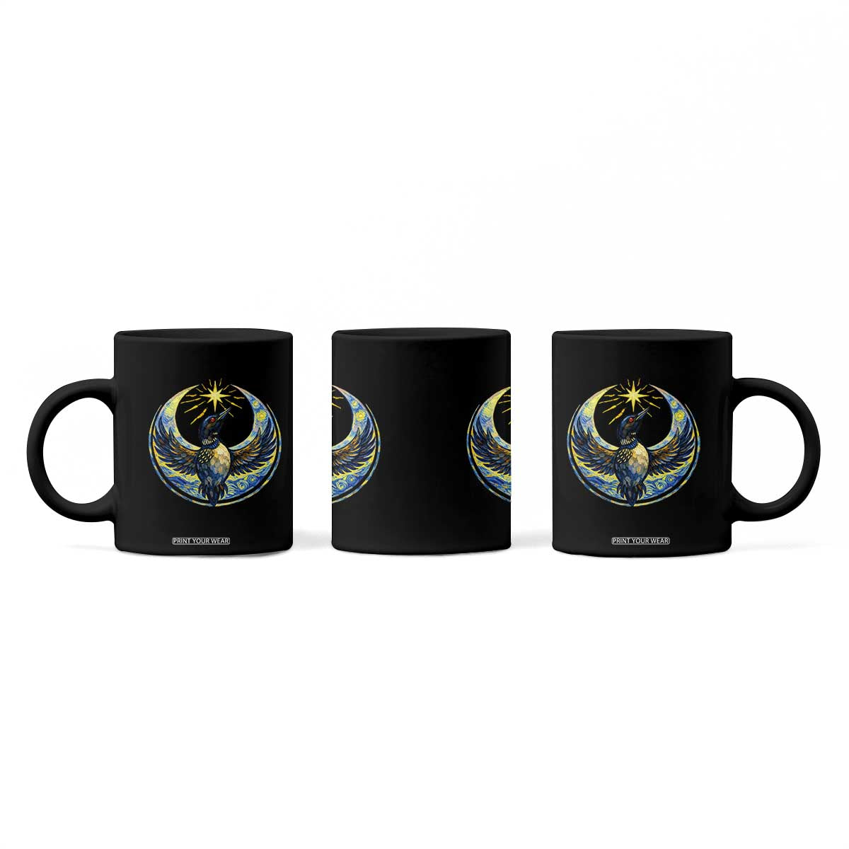 Minnesota Strong Coffee Mug Minneapolis Loon Starry Night Van Gogh TS14 Print Your Wear
