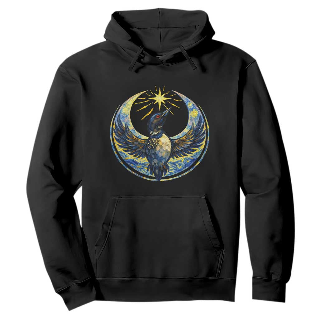 Minnesota Strong Hoodie Minneapolis Loon Starry Night Van Gogh TS14 Black Print Your Wear