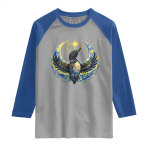 Minnesota Strong Raglan Shirt Minneapolis Loon Starry Night Van Gogh TS14 Sport Gray Royal Print Your Wear